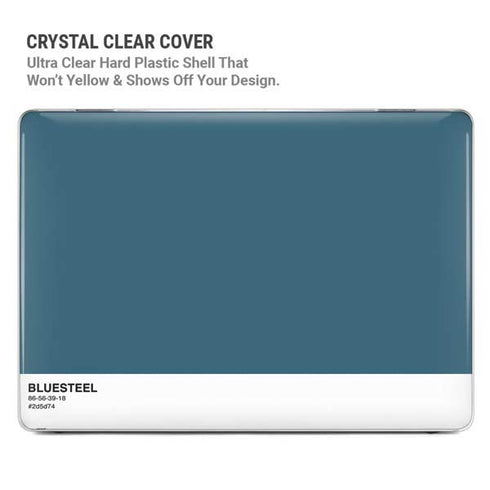 Bluesteel Color Palette MacBook Air 15in (2023-2025) Case plus Skin